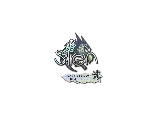 Sticker | S1ren (Holo) | Antwerp 2022