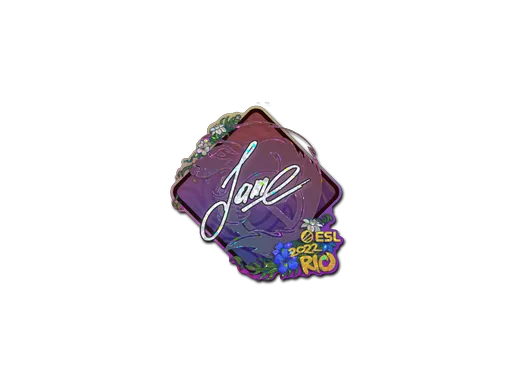 Sticker | Jame (Glitter) | Rio 2022