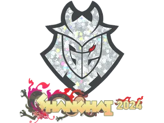 Sticker | G2 Esports (Glitter) | Shanghai 2024