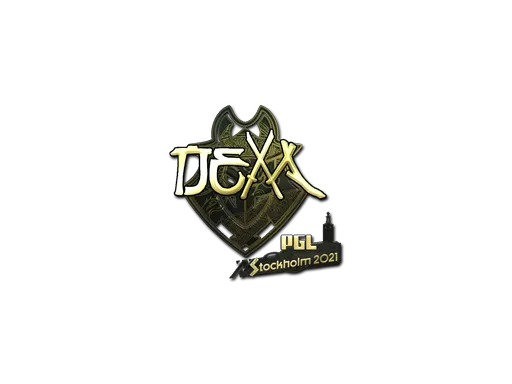 Sticker | nexa (Gold) | Stockholm 2021