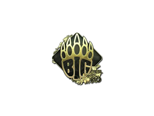 Sticker | BIG (Gold) | Rio 2022