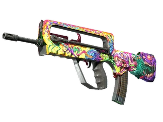 StatTrak™ FAMAS | Bad Trip (Factory New)
