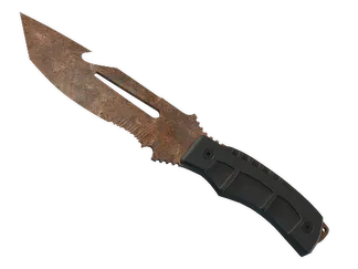 ★ Survival Knife | Rust Coat (Battle-Scarred)