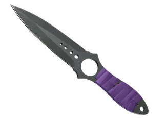 ★ StatTrak™ Skeleton Knife | Ultraviolet (Well-Worn)