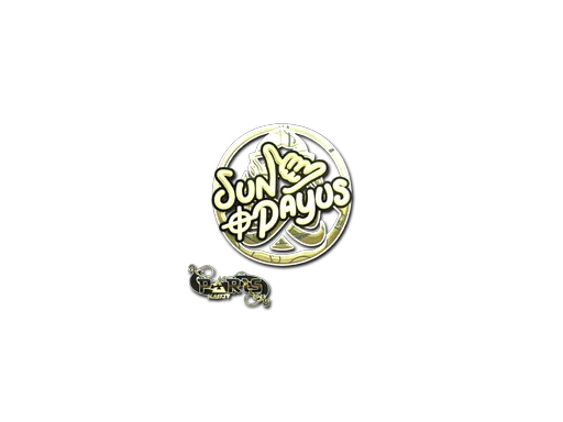 Sticker | SunPayus (Gold) | Paris 2023