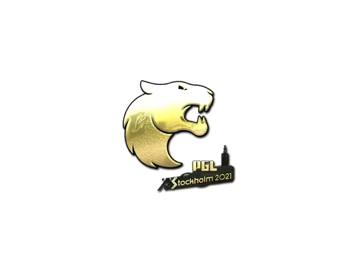 Sticker | FURIA (Gold) | Stockholm 2021
