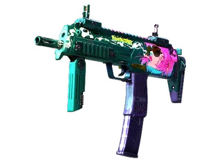 StatTrak™ MP7 | Smoking Kills (Well-Worn)