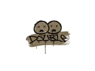 Sealed Graffiti | Double (Dust Brown)