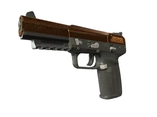 Five-SeveN | Copper Galaxy (Field-Tested)