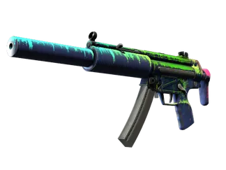StatTrak™ MP5-SD | Phosphor (Well-Worn)