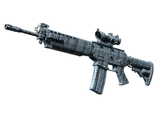 SG 553 | Waves Perforated (Factory New)