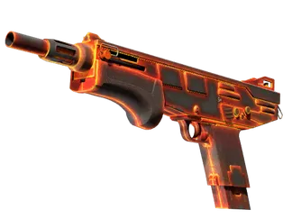 StatTrak™ MAG-7 | Heat (Battle-Scarred)